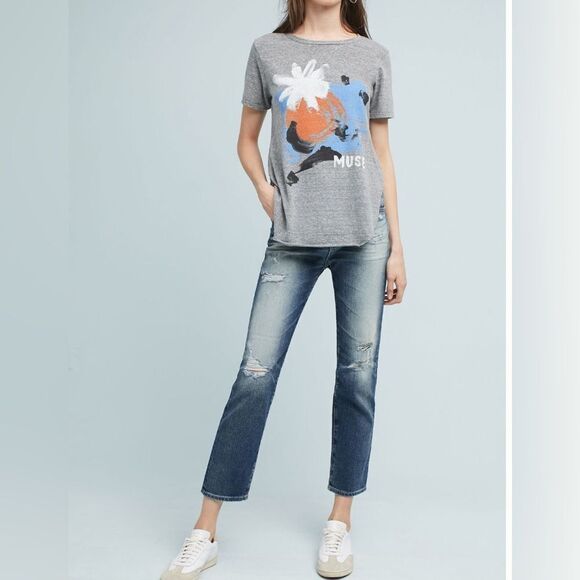 AG Isabelle High Waisted Straight Jeans - Picture 1 of 9